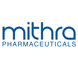 Mithra Pharmaceuticals logo, logotype