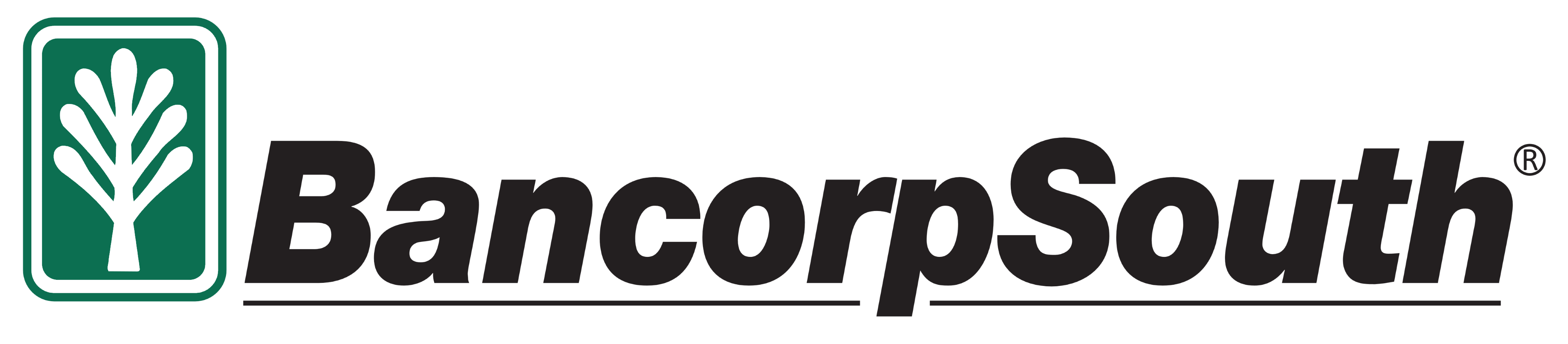 BancorpSouth logo, logotype