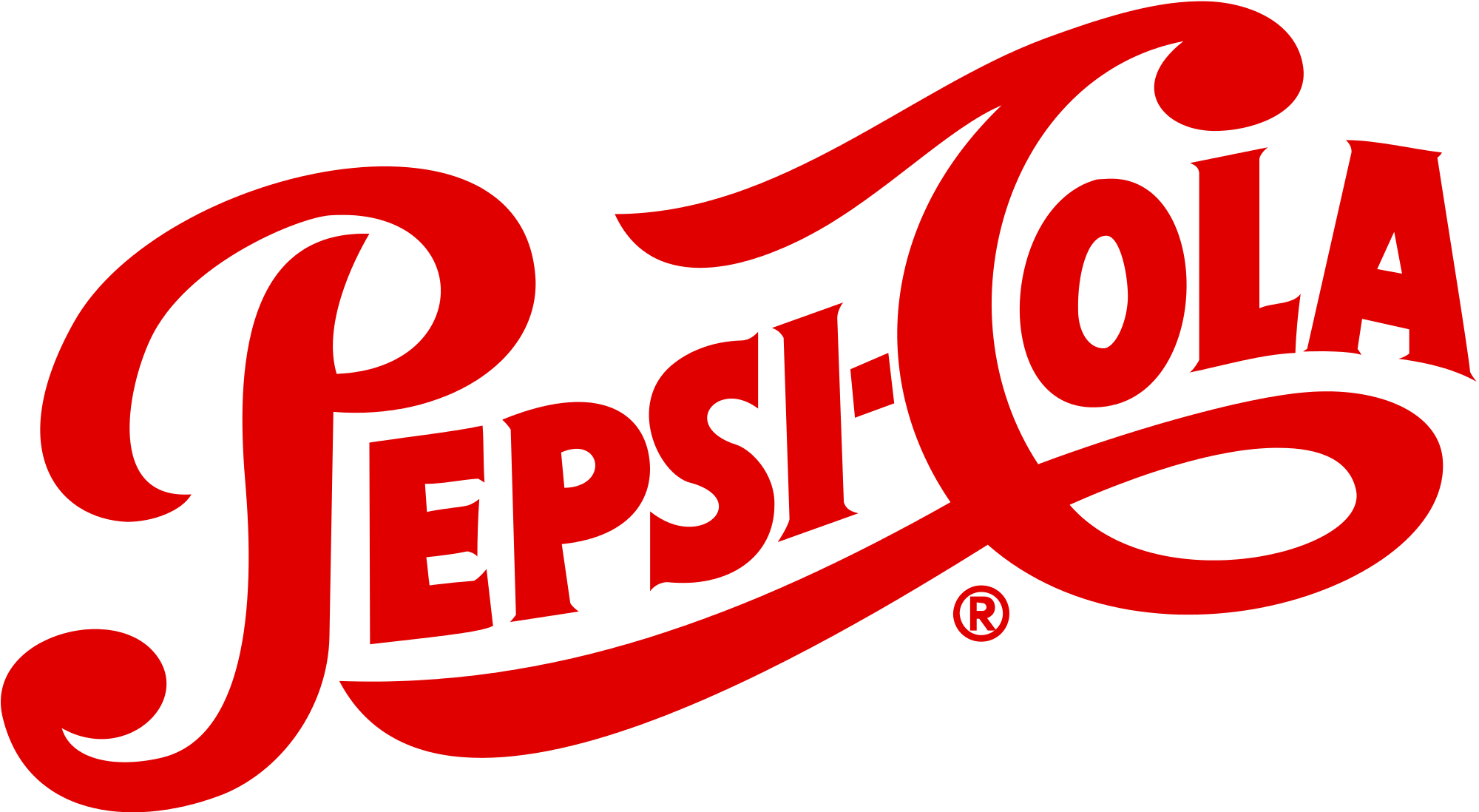 Pepsi Cola logo, logotype