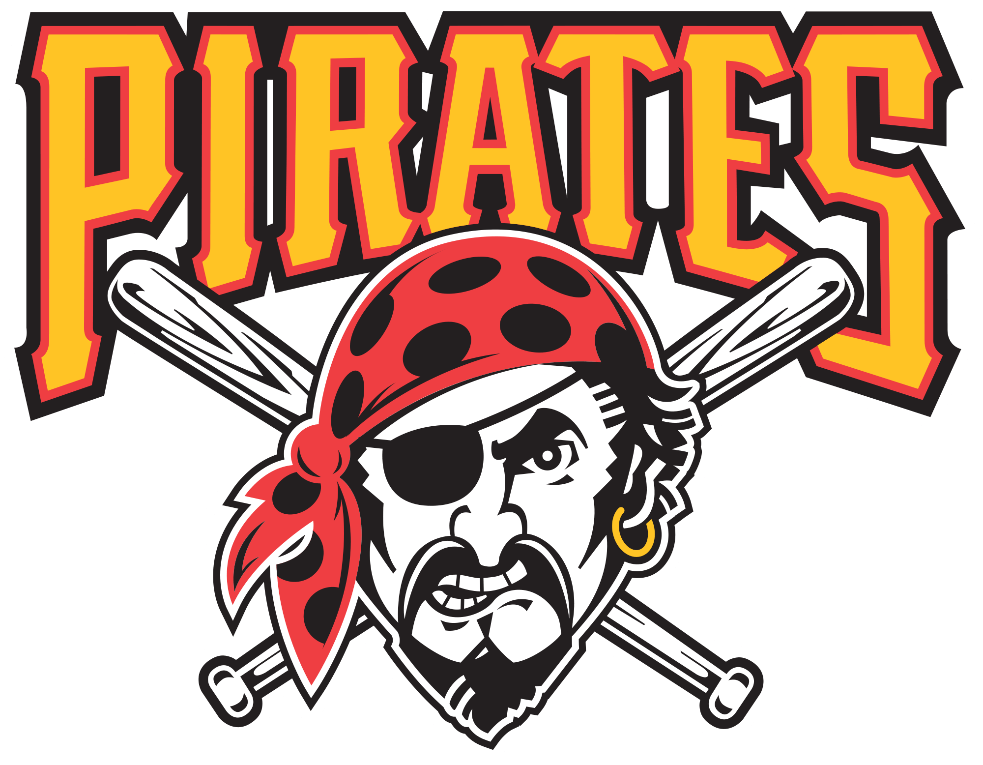Pittsburgh Pirates MLB Logo, brand and logotype