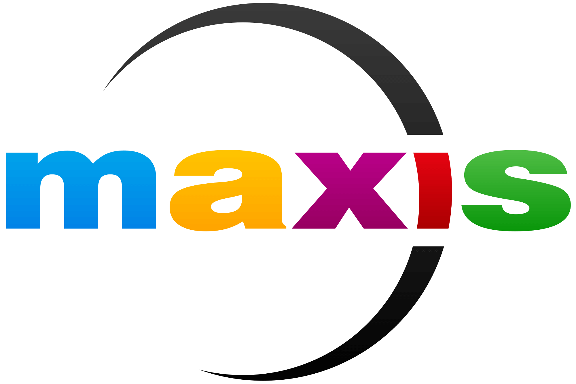 Maxis logo, logotype