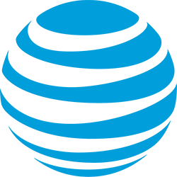 AT&T logo, logotype