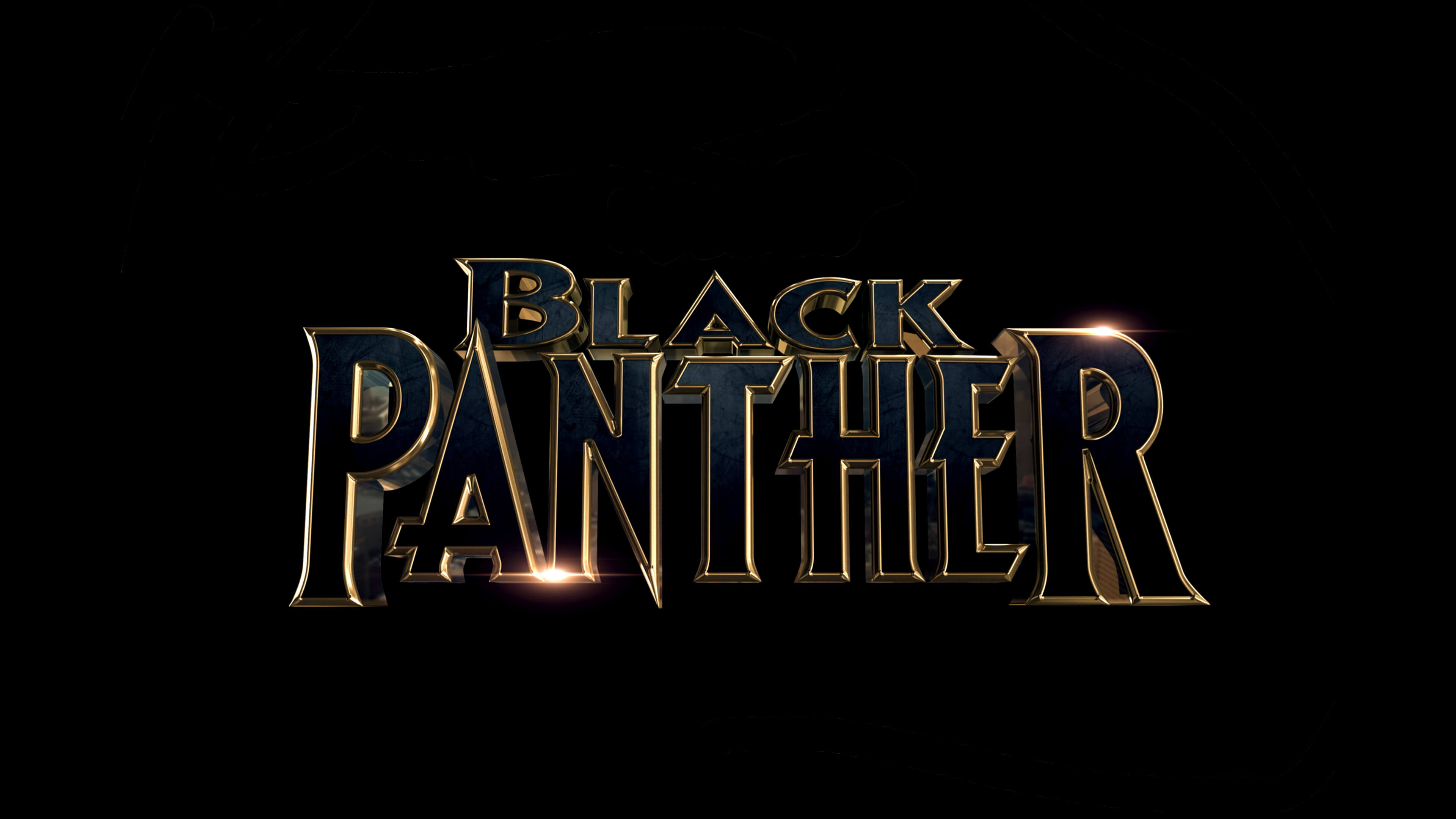Black Panther logo, logotype