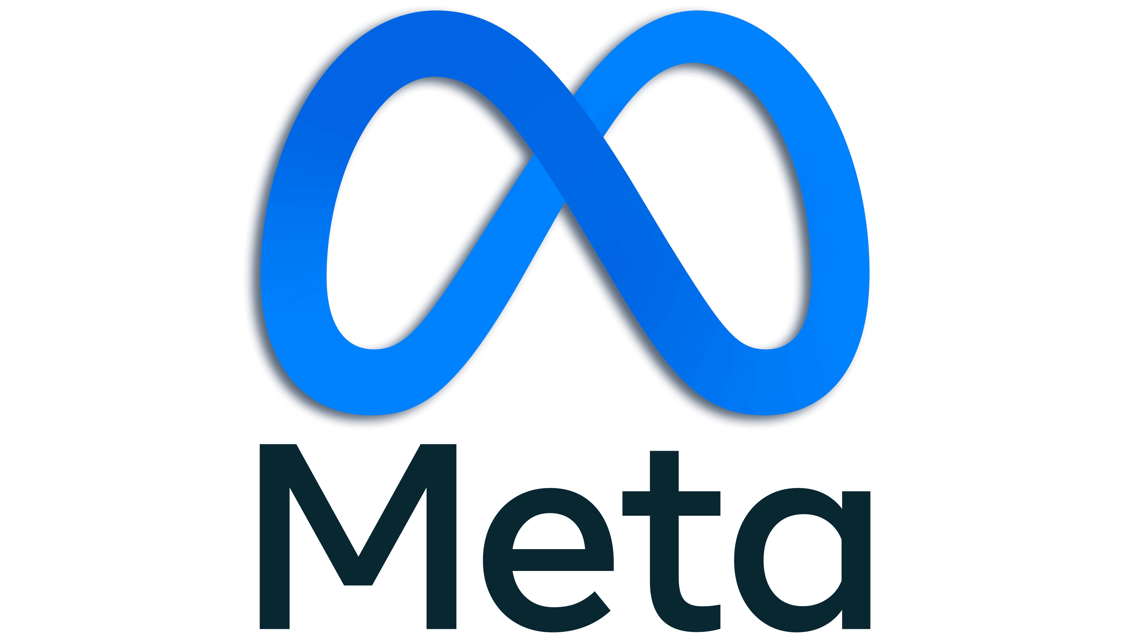Meta Facebook logo, logotype